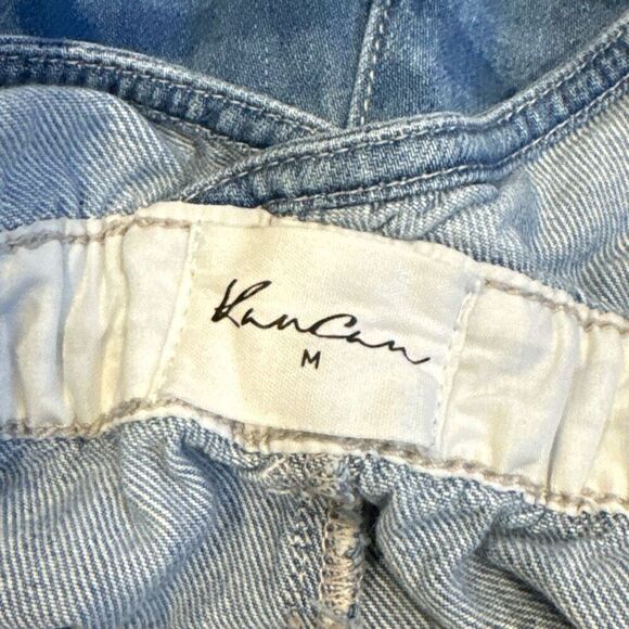 Kancan Sandria Cropped Wide Leg Overalls size medium - Picture 7 of 9